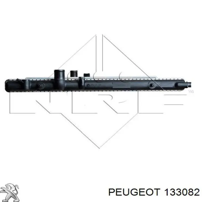133082 Peugeot/Citroen radiador