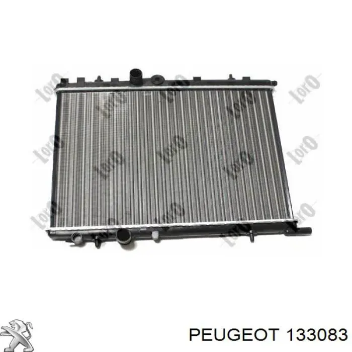 133083 Peugeot/Citroen radiador
