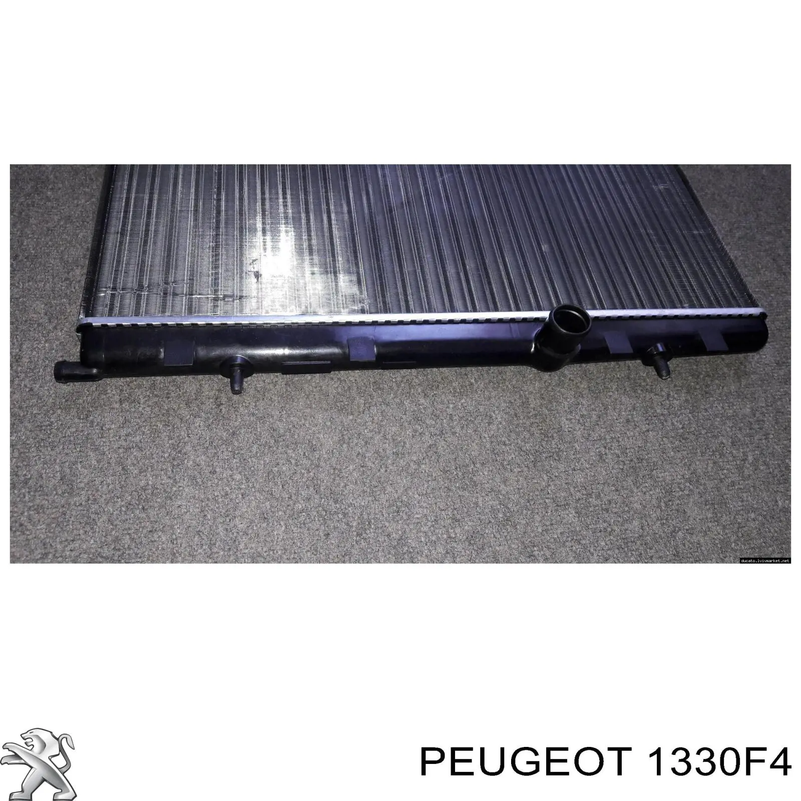 1330F4 Peugeot/Citroen radiador