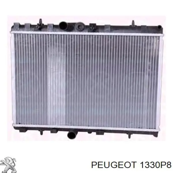 1330P8 Peugeot/Citroen radiador