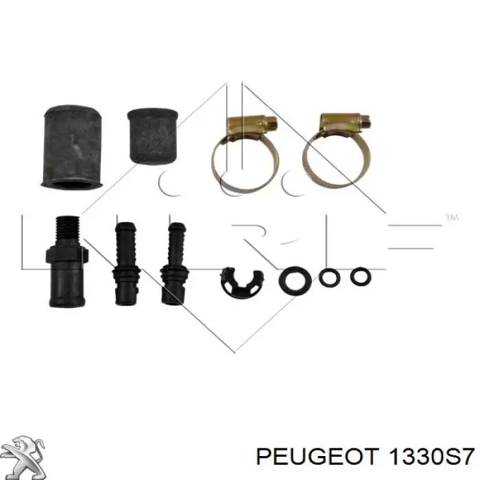1330S7 Peugeot/Citroen radiador