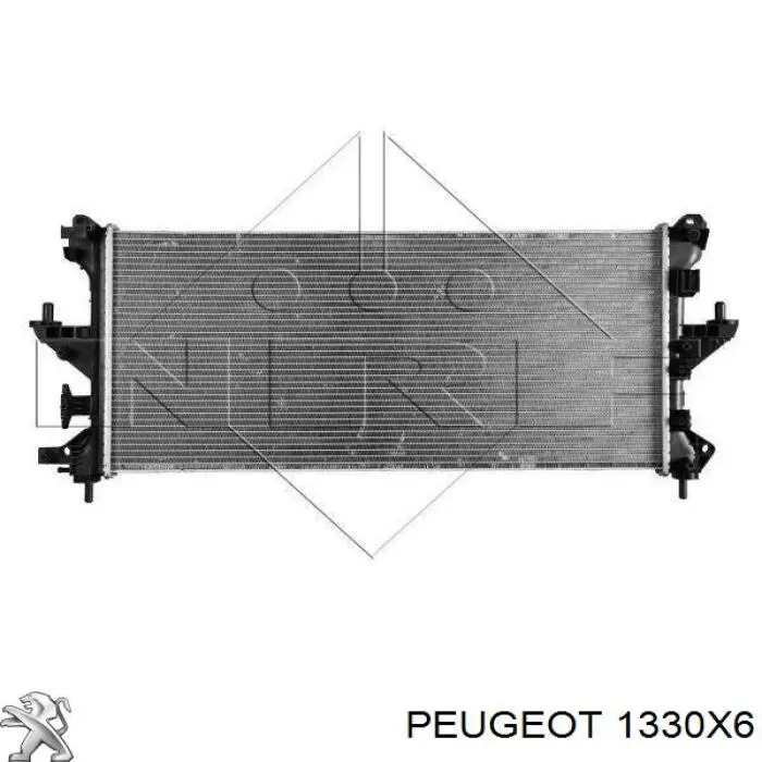 1330X6 Peugeot/Citroen radiador