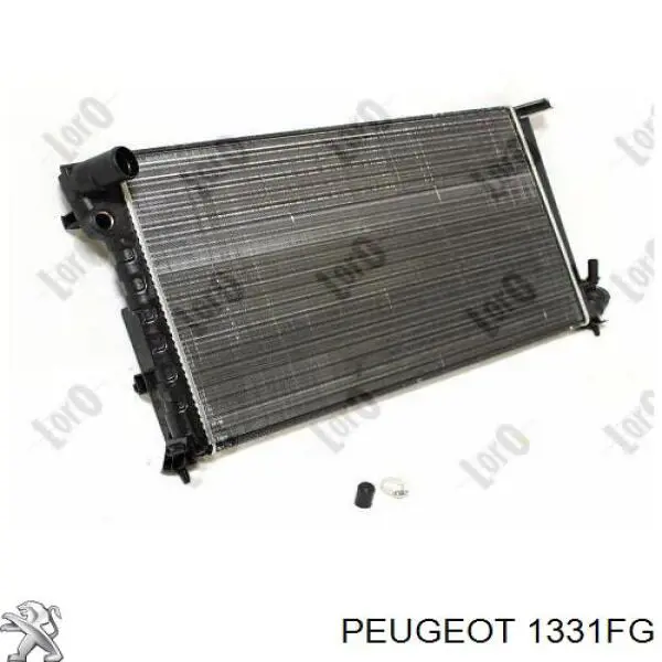 1331FG Peugeot/Citroen radiador