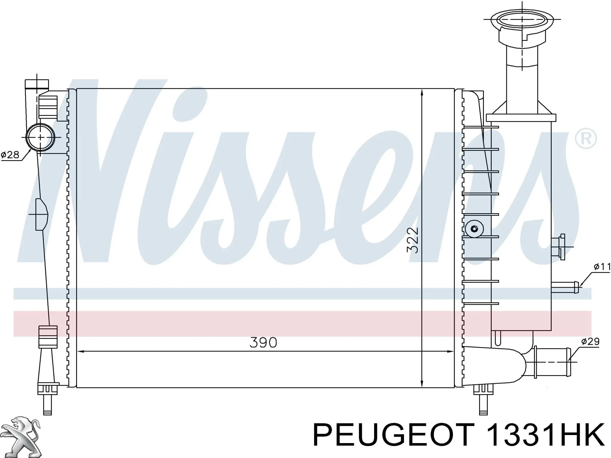 1331HK Peugeot/Citroen