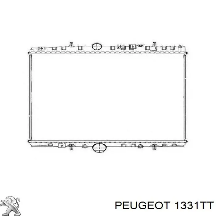 1331TT Peugeot/Citroen radiador