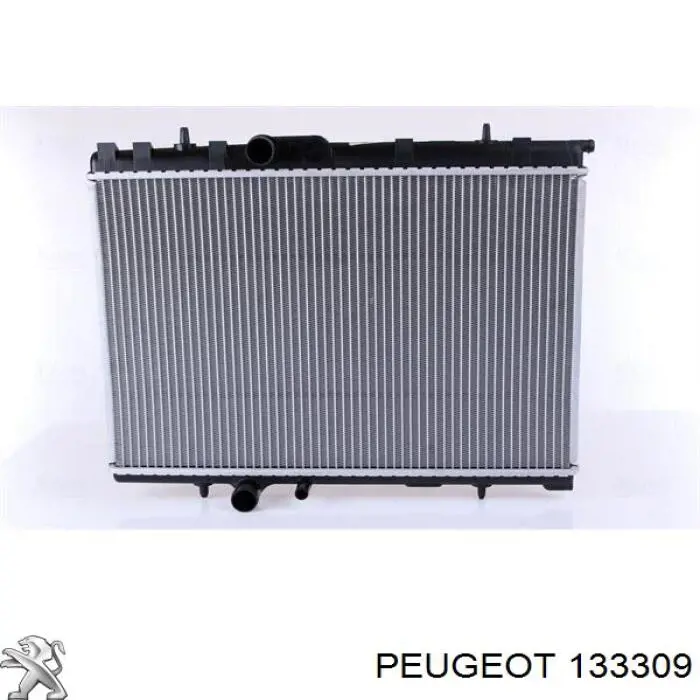 133309 Peugeot/Citroen radiador