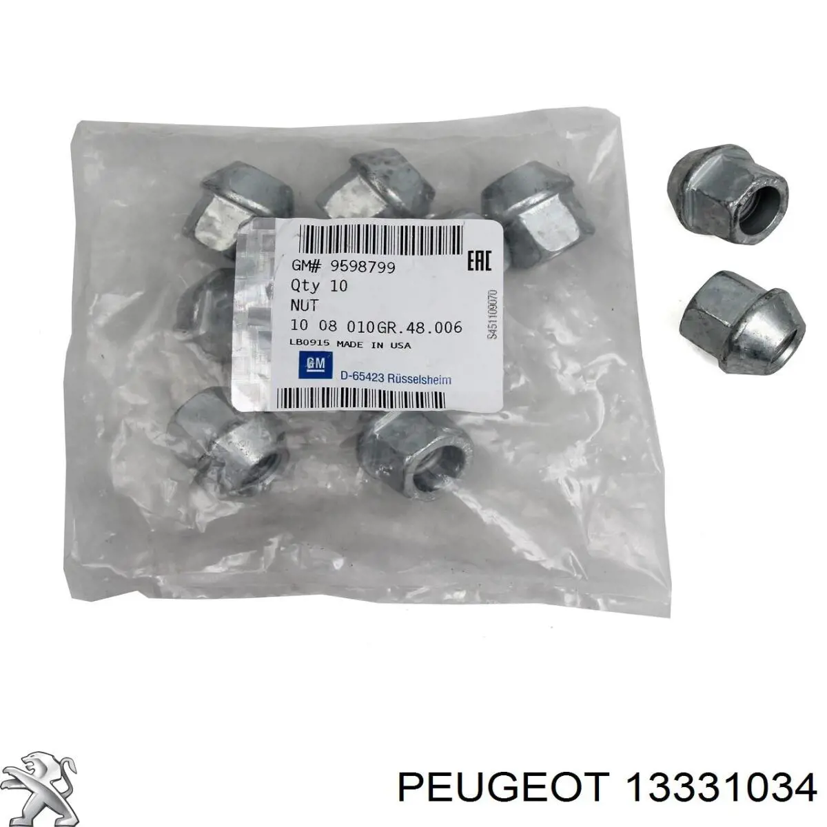 13331034 Peugeot/Citroen