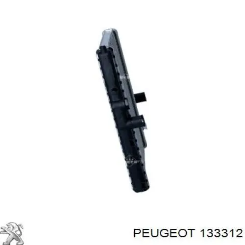 133312 Peugeot/Citroen radiador