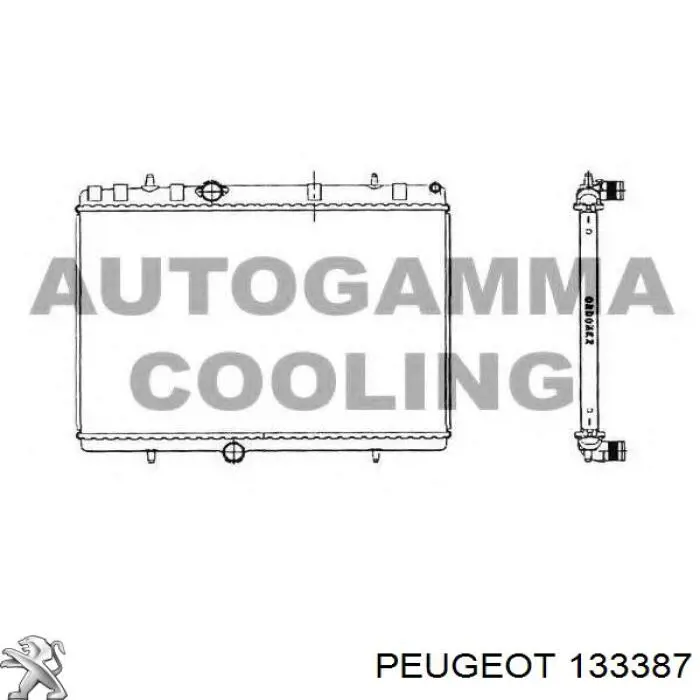 Comprar 133387 Peugeot/Citroen Radiador de auto