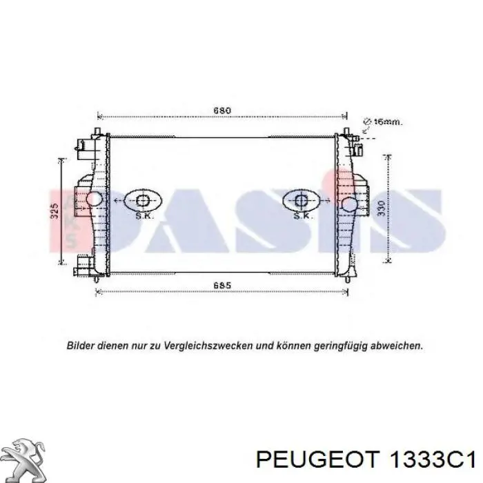 1333C1 Peugeot/Citroen