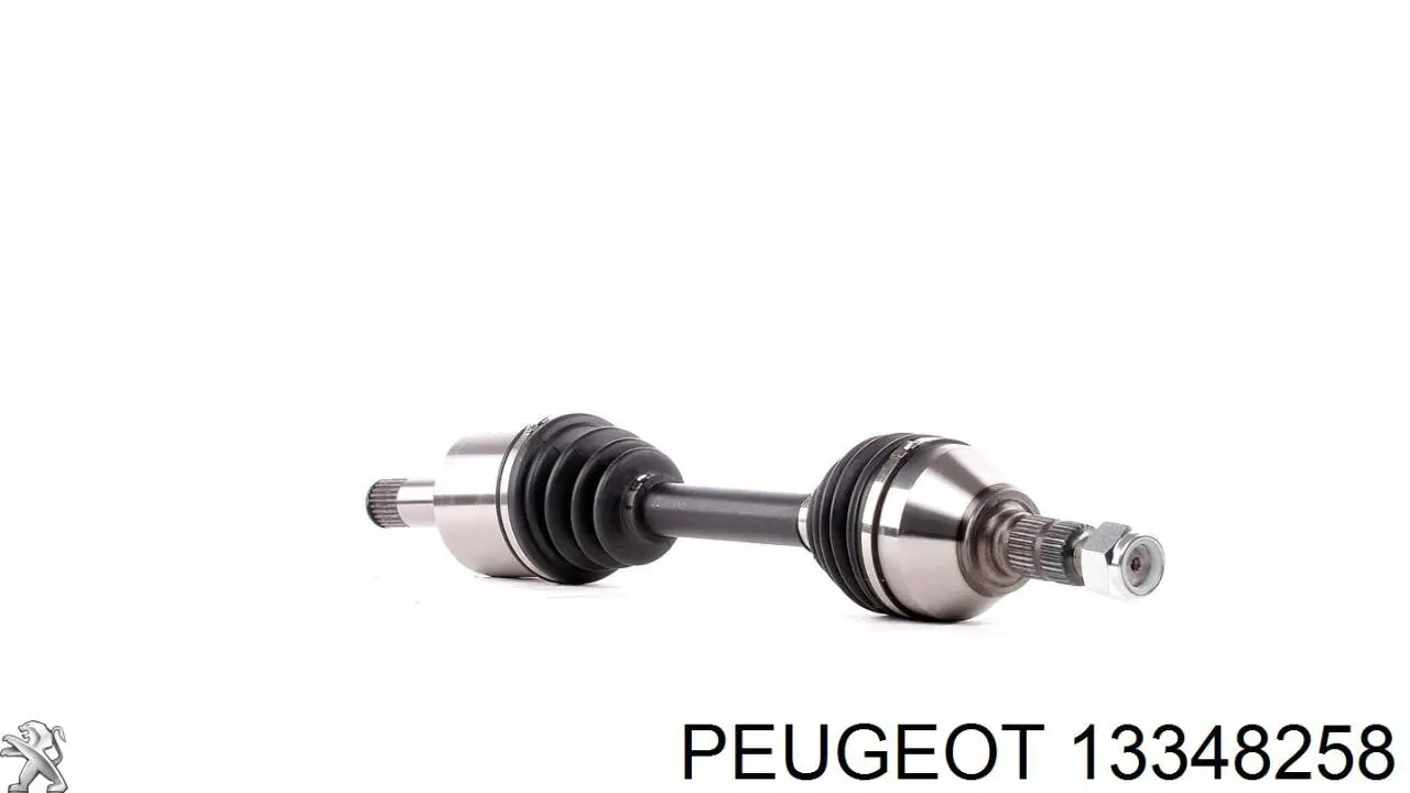 13348258 Peugeot/Citroen árbol de transmisión delantero derecho