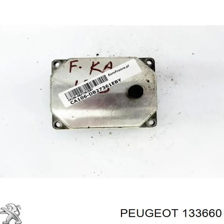 133660 Peugeot/Citroen brida del sistema de refrigeración (triple)