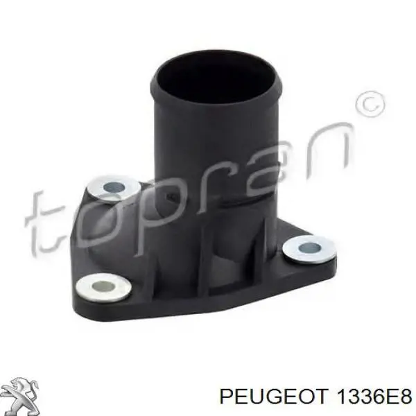 Comprar 1336E8 Peugeot/Citroen Brida del sistema de refrigeración (triple unión)