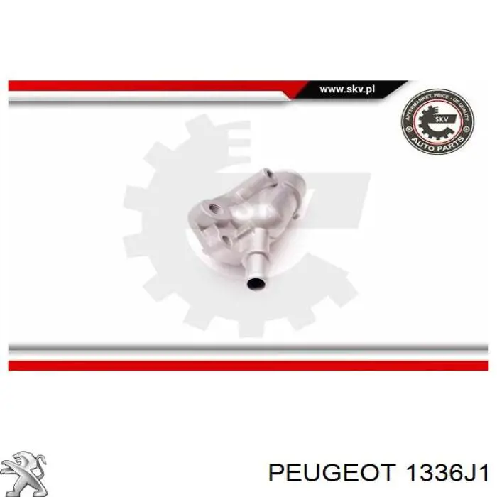 Comprar 1336J1 Peugeot/Citroen Caja de termostato