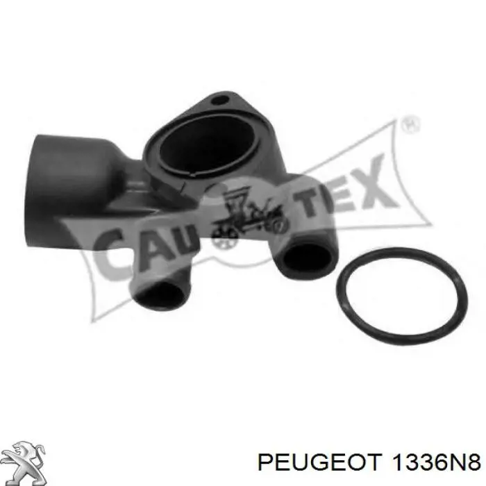 Brida del sistema de refrigeración (triple unión) Peugeot/Citroen 1336N8 precio, desde 6,68 EUR