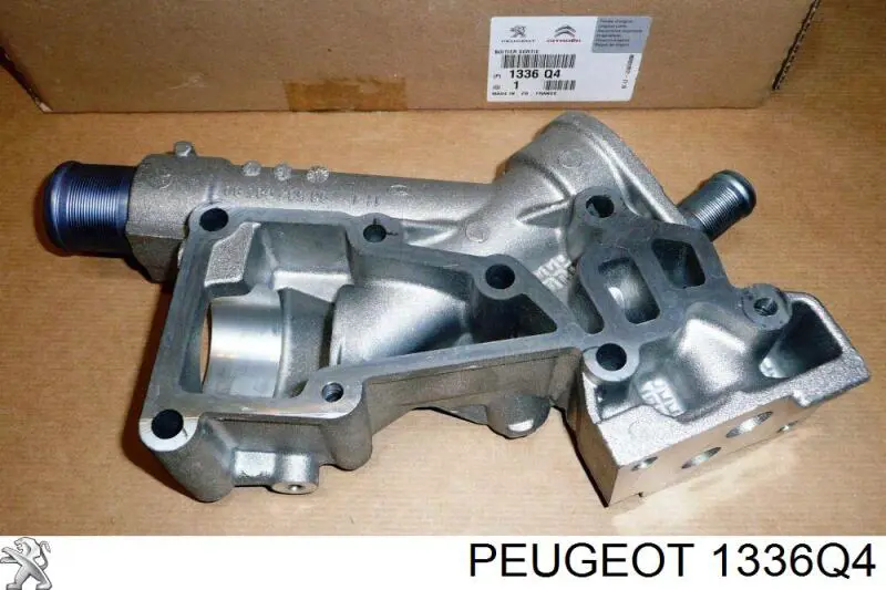 Carcasa del termostato para Peugeot 607 (9D, 9U)