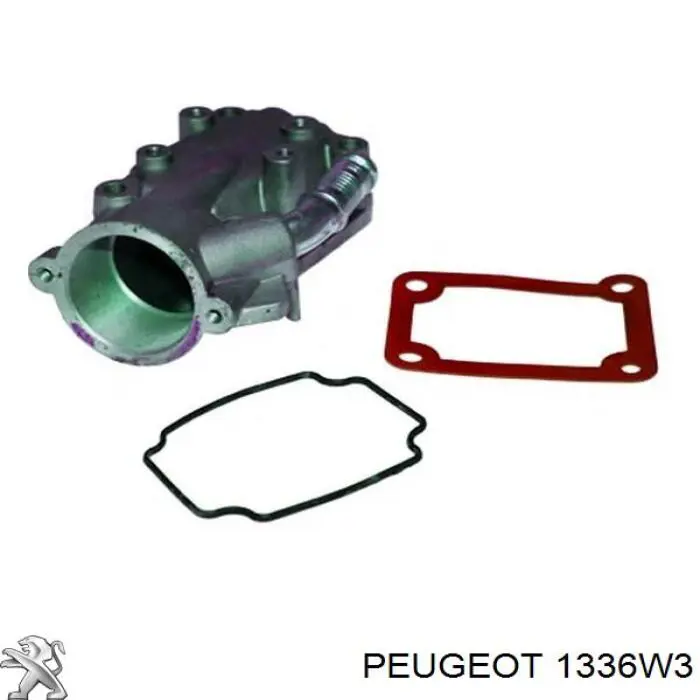 1336W3 Peugeot/Citroen caja del termostato