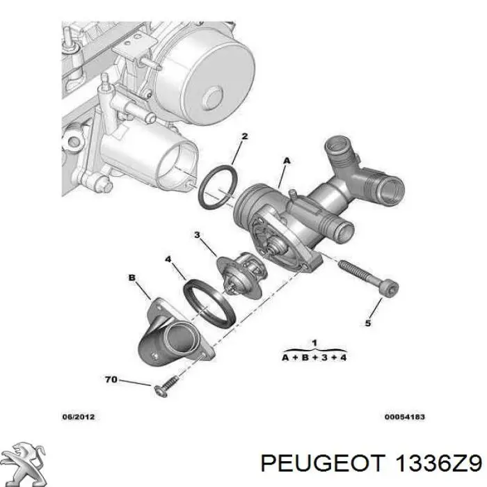 1336Z9 Peugeot/Citroen 