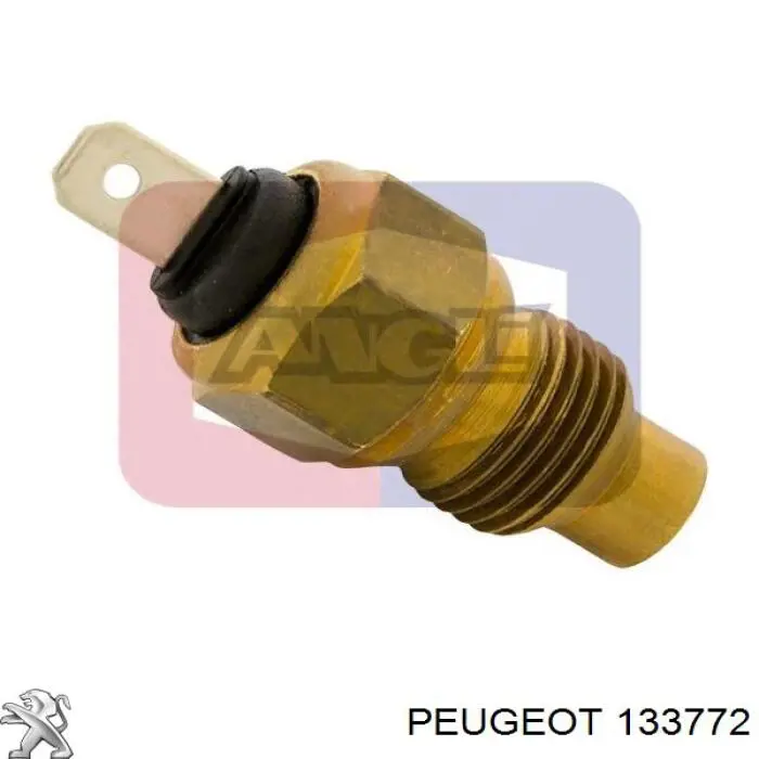 133772 Peugeot/Citroen sensor de temperatura del refrigerante