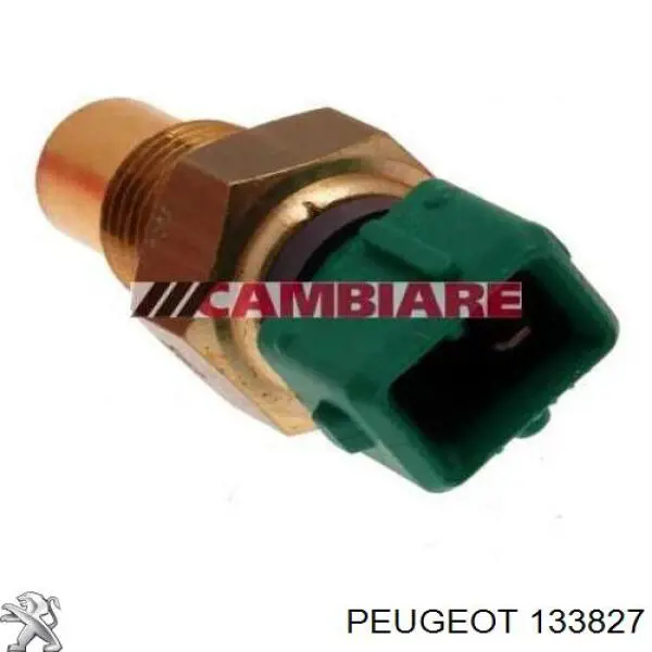 Comprar 133827 Peugeot/Citroen Sensor de temperatura del refrigerante, salpicadero