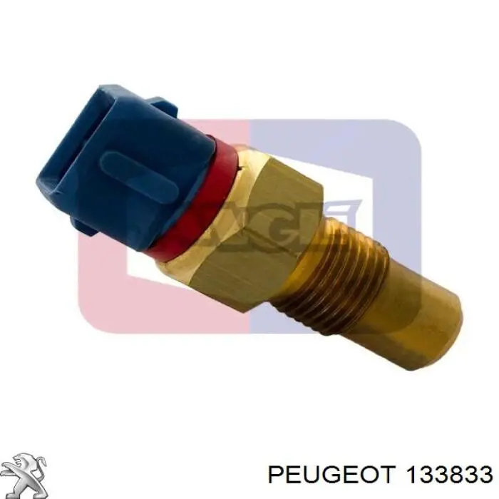 133833 Peugeot/Citroen sensor de temperatura del refrigerante