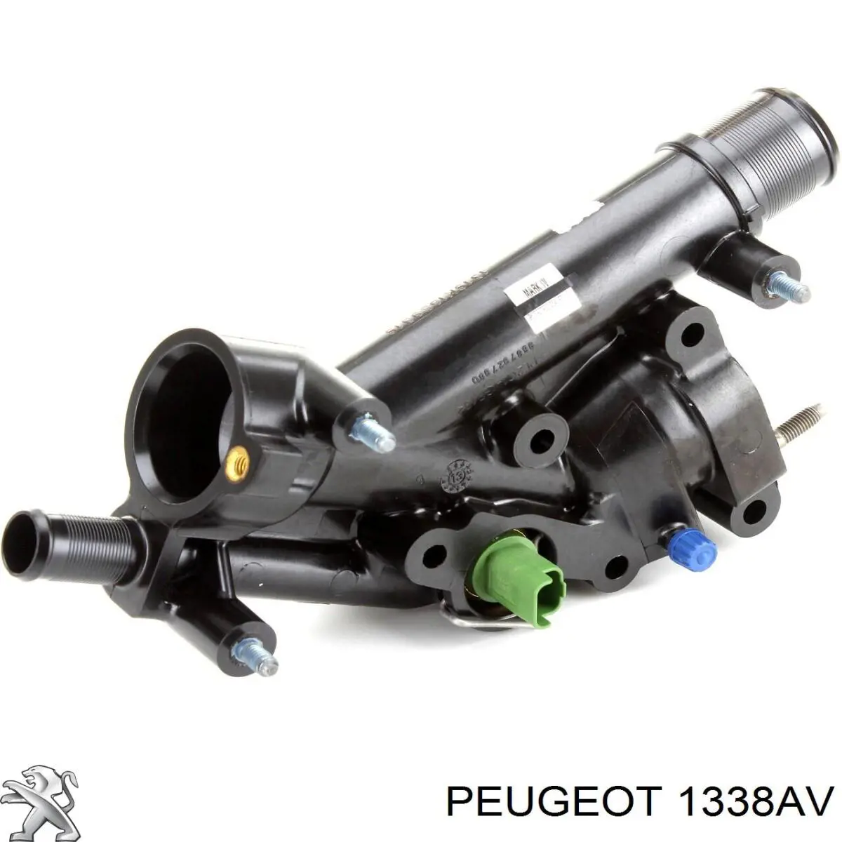 Caja de termostato 1338AV Peugeot/Citroen