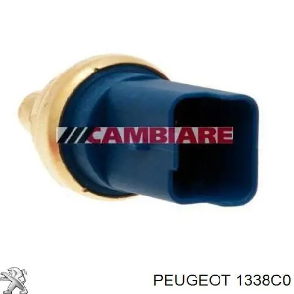 1338C0 Peugeot/Citroen sensor de temperatura del refrigerante
