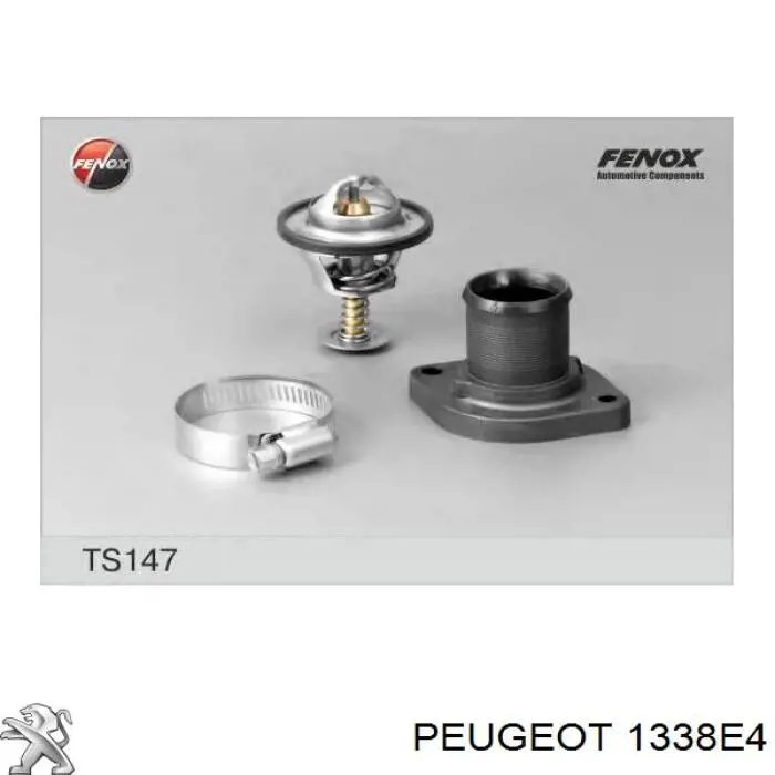 1338E4 Peugeot/Citroen termostato