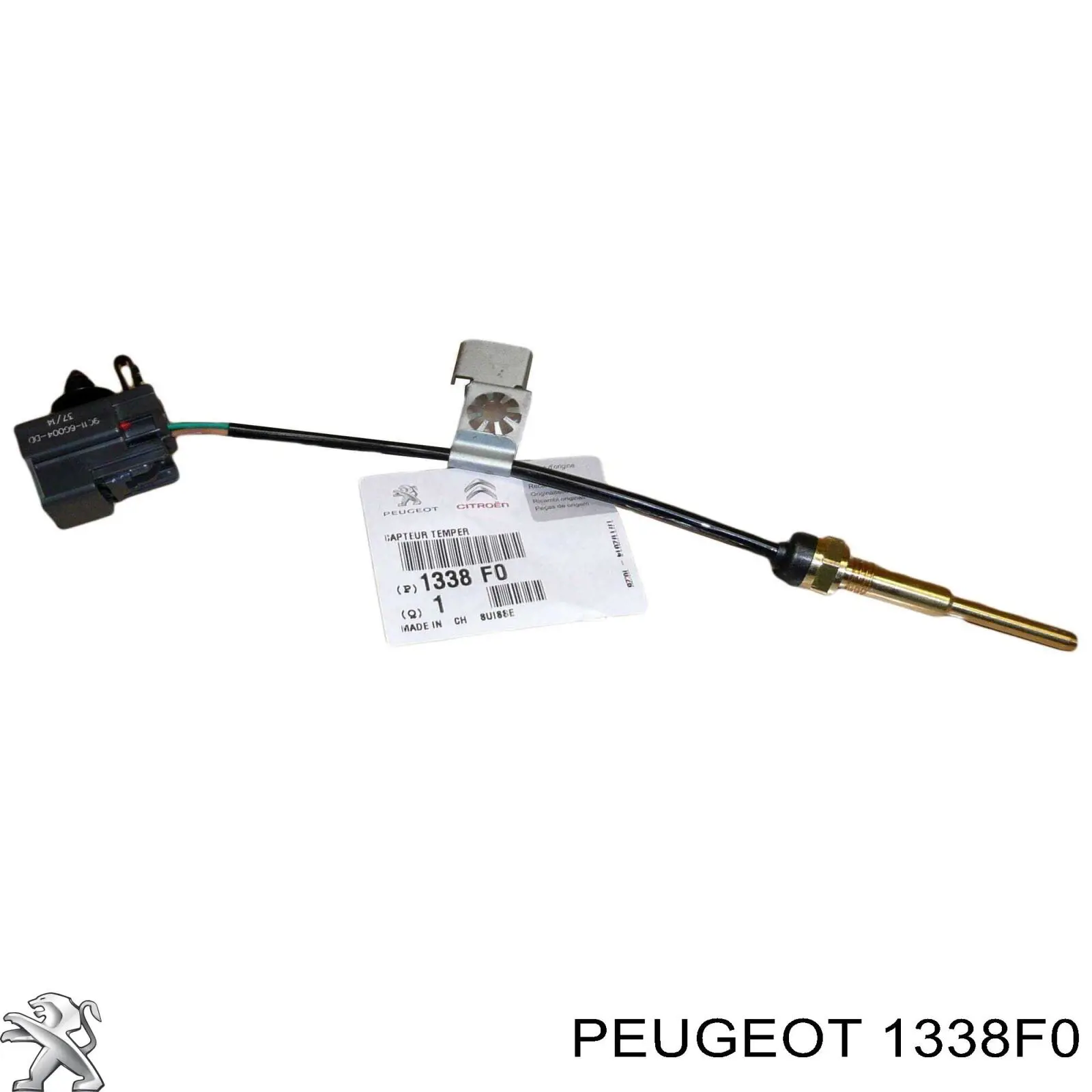 1338F0 Peugeot/Citroen sensor de temperatura del refrigerante