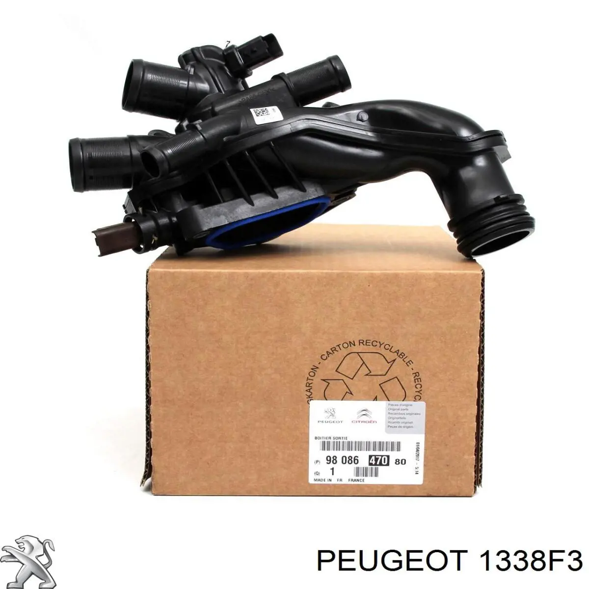 Sensor de temperatura del motor Peugeot/Citroen 1338F3