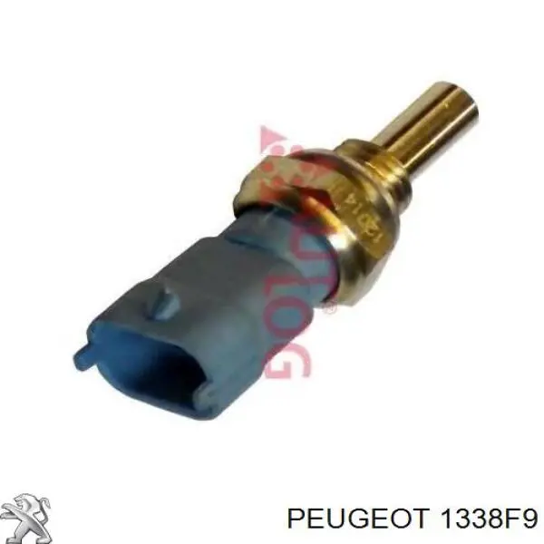 1338F9 Peugeot/Citroen sensor de temperatura del refrigerante