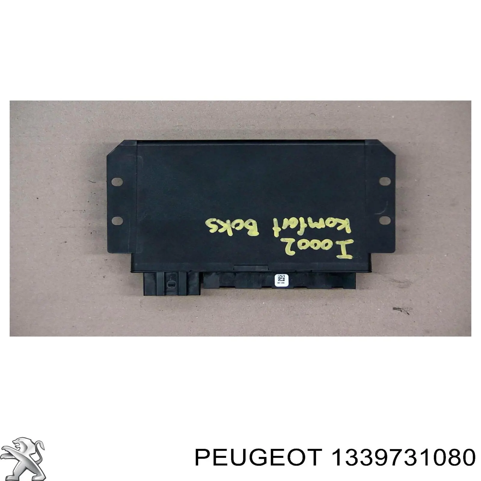 Cerradura de puerta trasera derecha de doble hoja 1339731080 Fiat/Alfa/Lancia