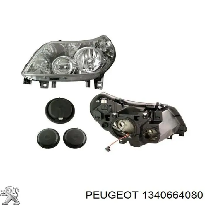 Comprar 1340664080 Peugeot/Citroen Faro delantero izquierdo
