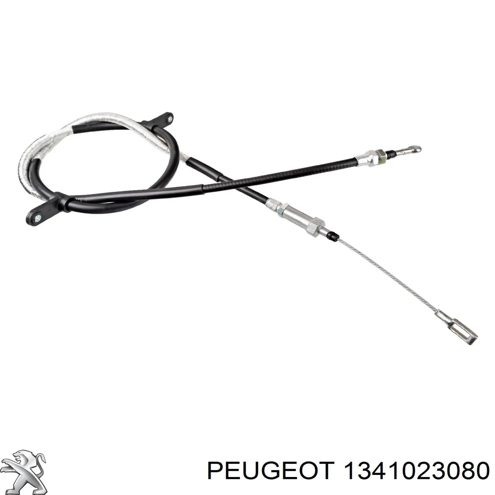 1341023080 Peugeot/Citroen cable de freno de mano delantero