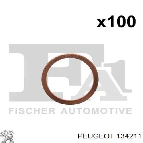 Comprar 134211 Peugeot/Citroen Junta (anillo) de la manguera de refrigeración de la turbina, de alimentación