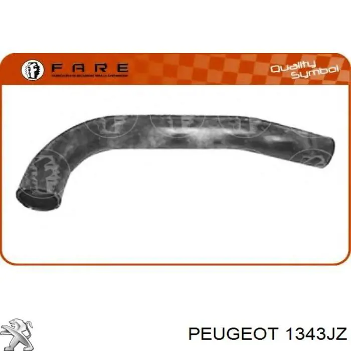 1343JZ Peugeot/Citroen manguera de refrigeración
