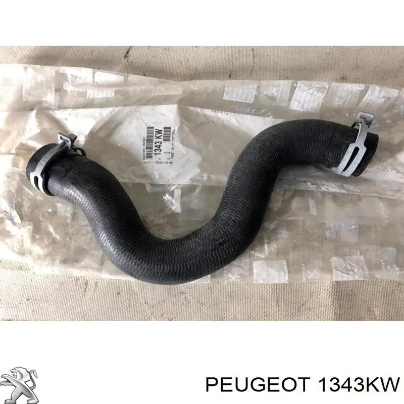 1343KC Peugeot/Citroen tubería de radiador arriba