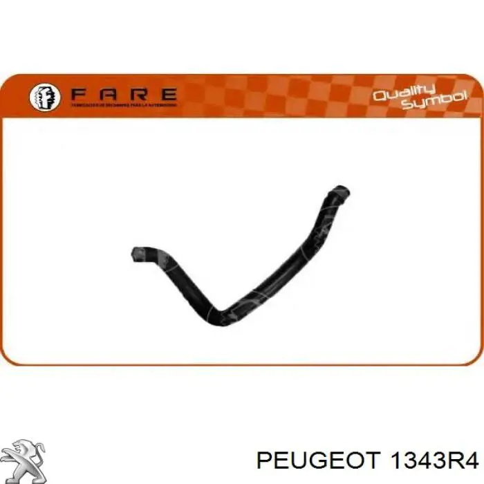 Comprar 1343R4 Peugeot/Citroen Manguera superior del radiador