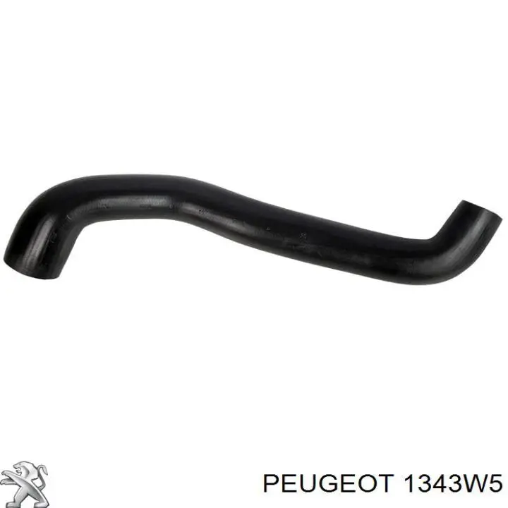 1343W5 Peugeot/Citroen tubería de radiador arriba