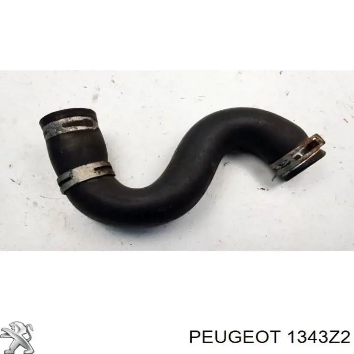 1343Z2 Peugeot/Citroen Manguera superior del radiador
