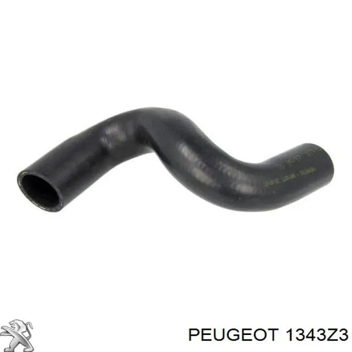 1343Z3 Peugeot/Citroen tubería de radiador arriba