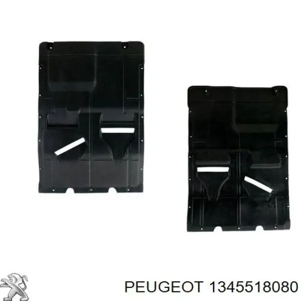 1345518080 Peugeot/Citroen protección motor derecha