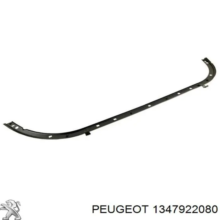 1347922080 Peugeot/Citroen refuerzo parachoque delantero