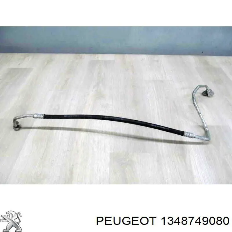 1348749080 Peugeot/Citroen tubería de alta presión, aire acondicionado, de compresor aire acondicionado a condensador