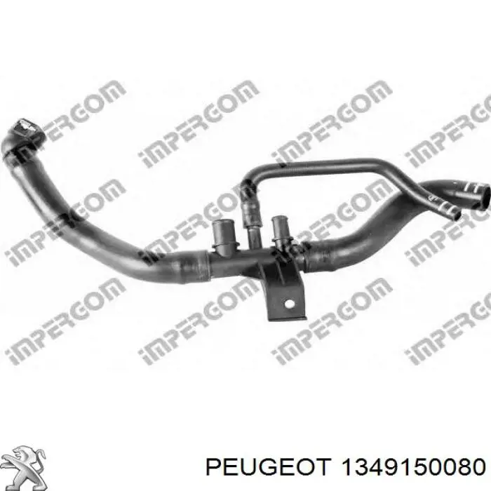 Manguera inferior del radiador Peugeot/Citroen 1349150080 precio, desde 42,99 EUR