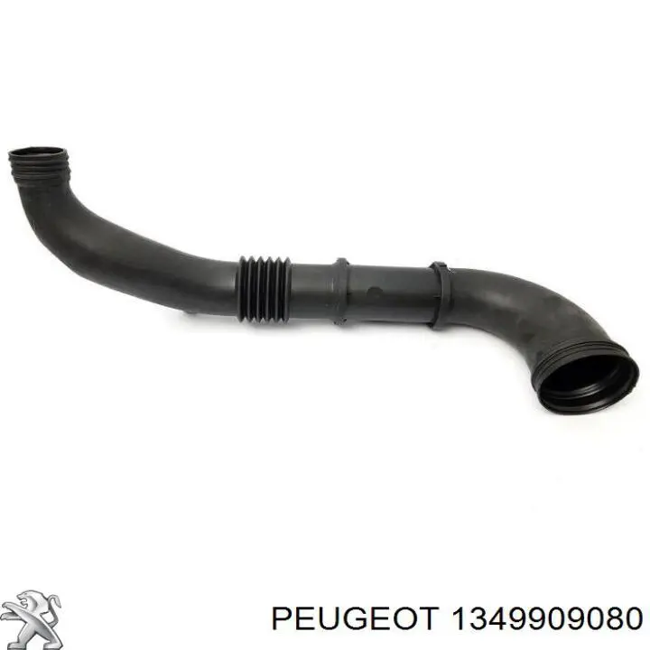 1349909080 Peugeot/Citroen tubo flexible de aspiración, salida del filtro de aire
