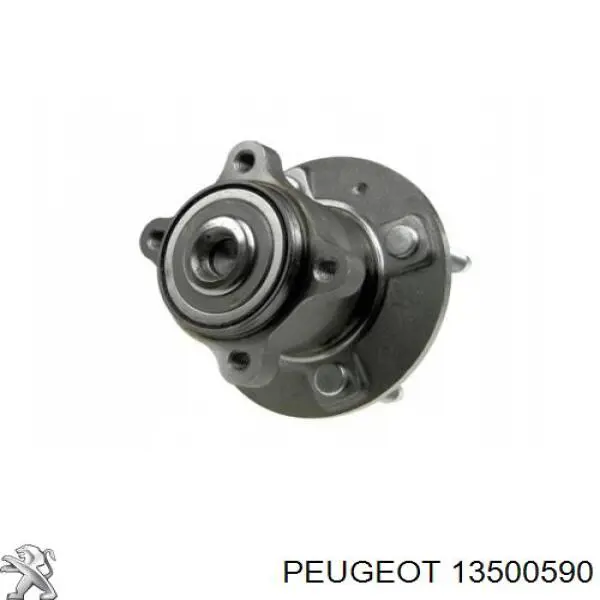 13593156 General Motors Buje de rueda trasero