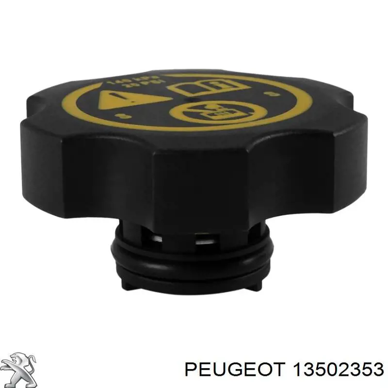 13502353 Peugeot/Citroen tapón, depósito de refrigerante