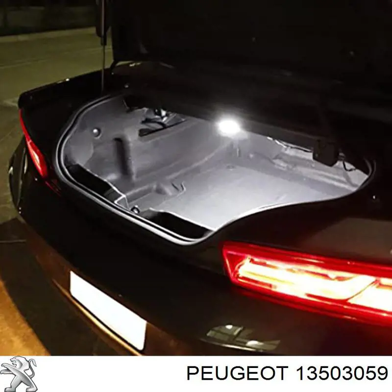 13503059 Peugeot/Citroen luz de maletero