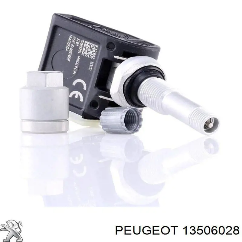 13506028 Peugeot/Citroen Sensor de presión de neumáticos (TPMS)